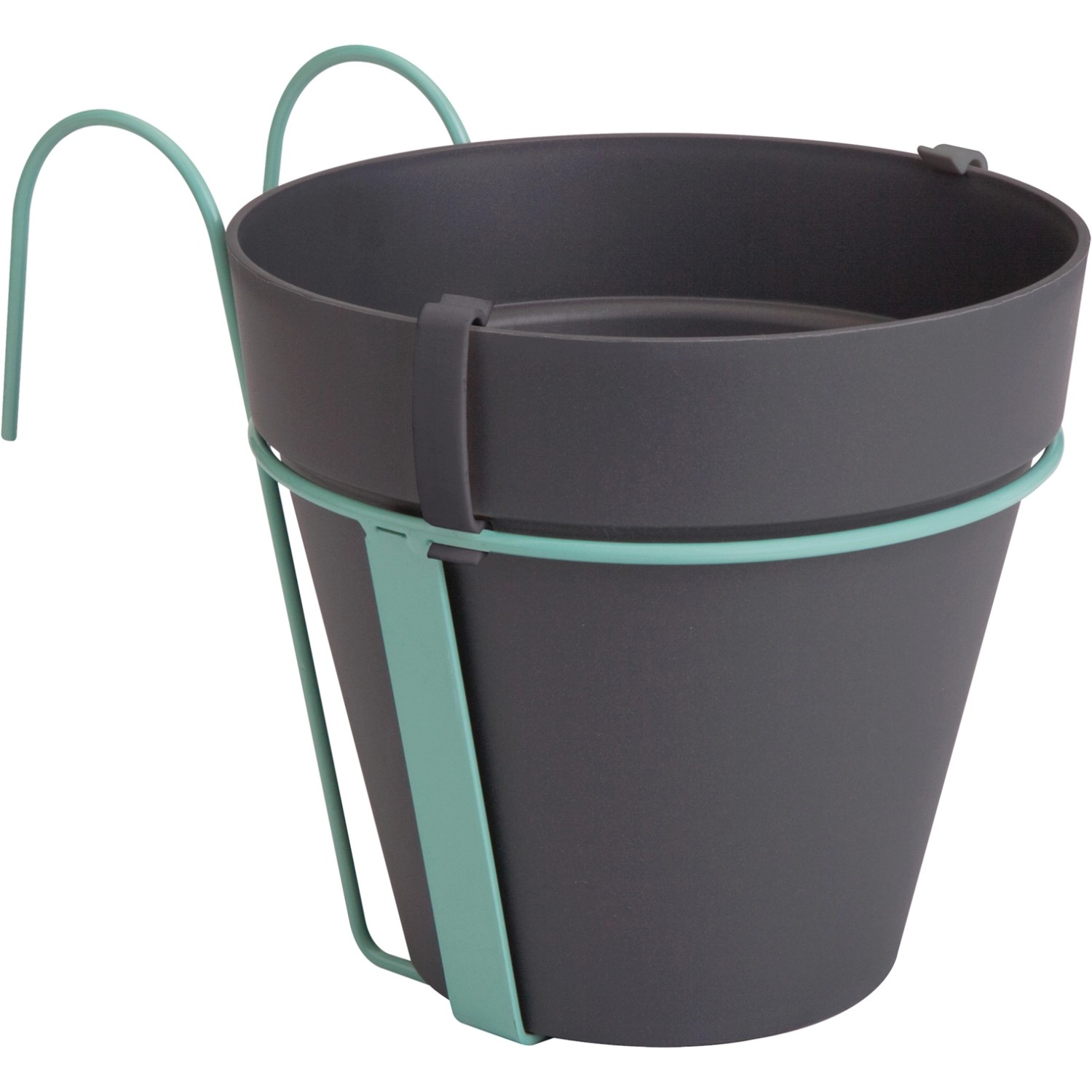 elho Květináč Loft Urban Balcony Potholder antracitový 27 x 20 x 28 cm