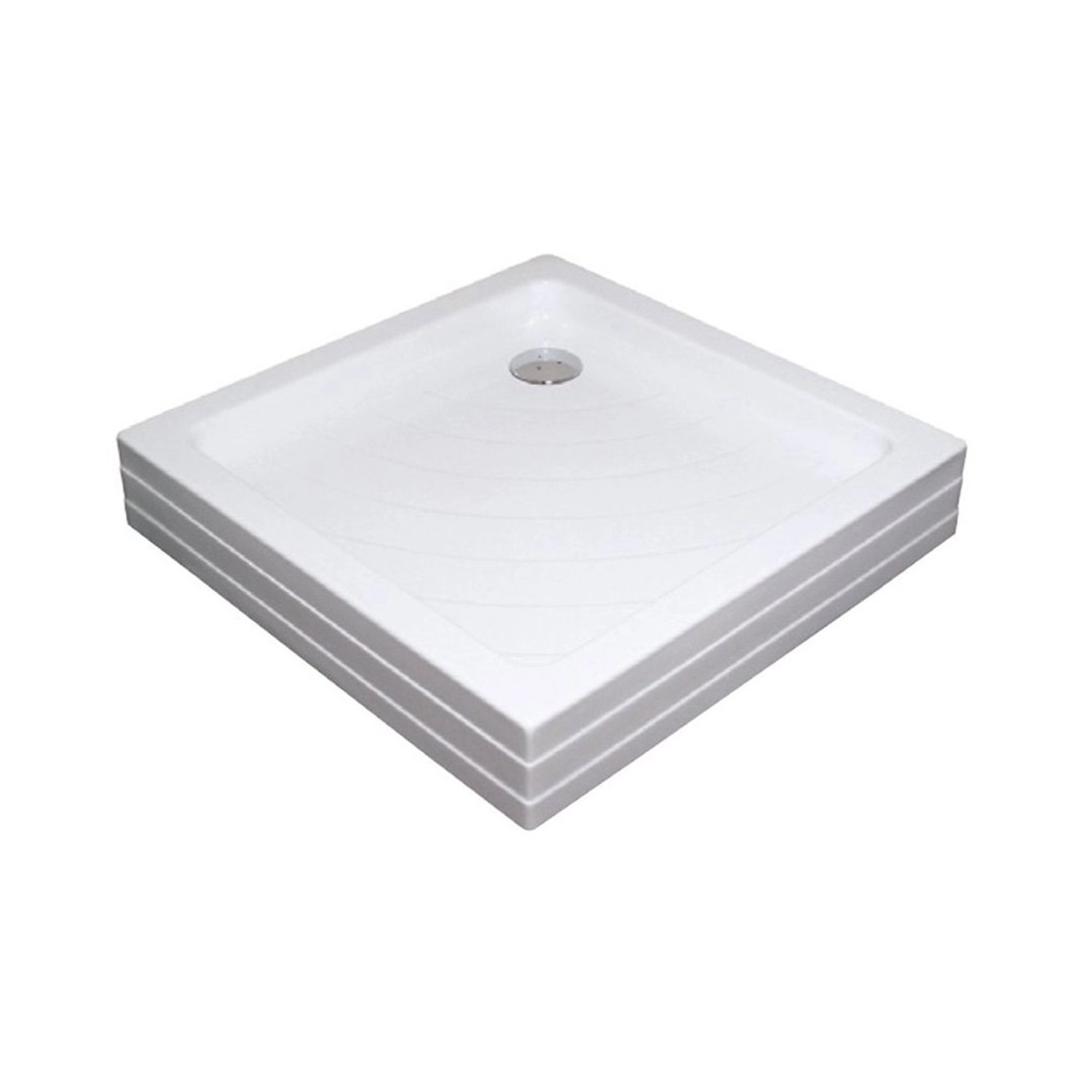 Ravak Angela sprchová vanička čtvercová 90x90 cm akrylát a007701120 AN90PUR0