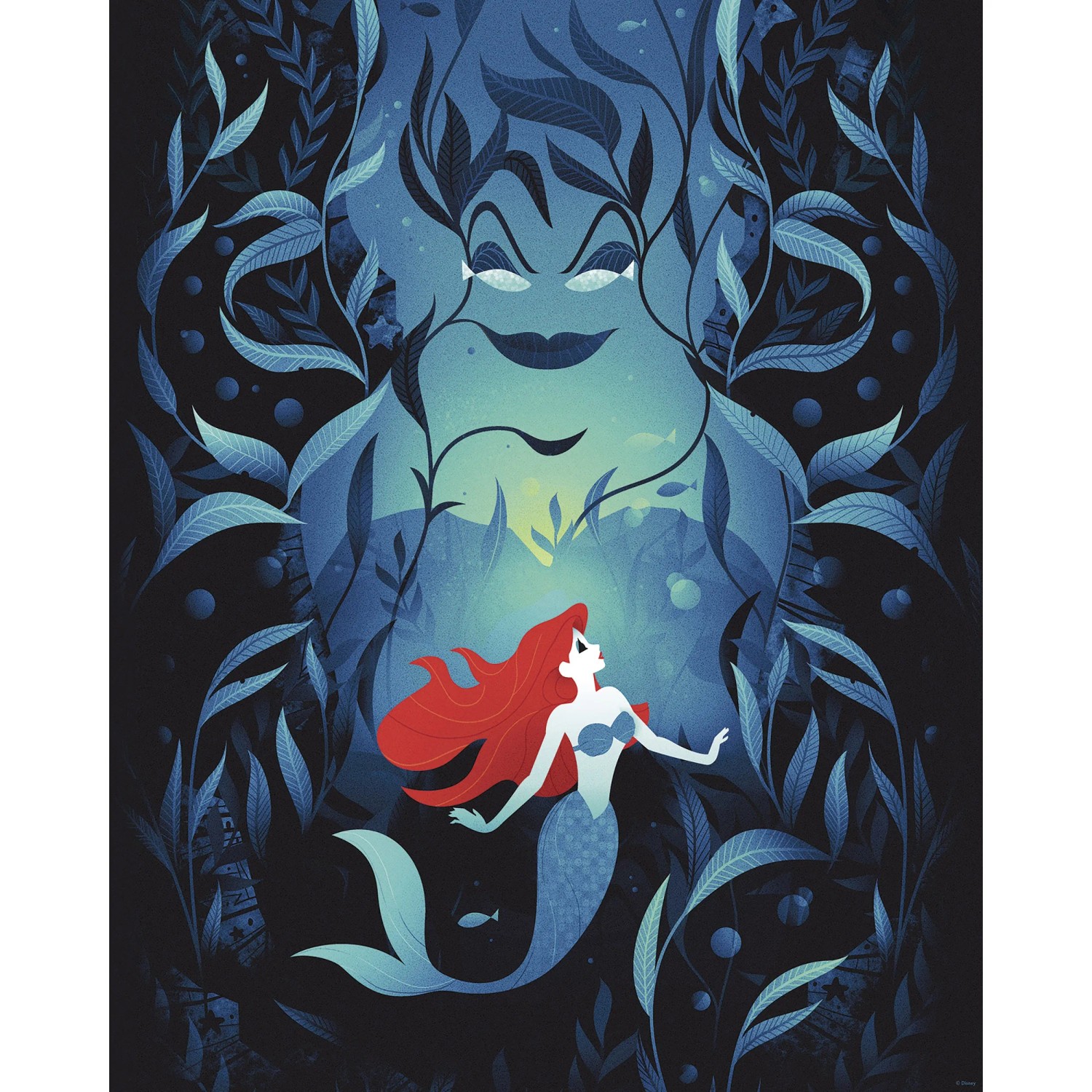 Komar Plakát Disney Ariel Ursula 40 x 50 cm