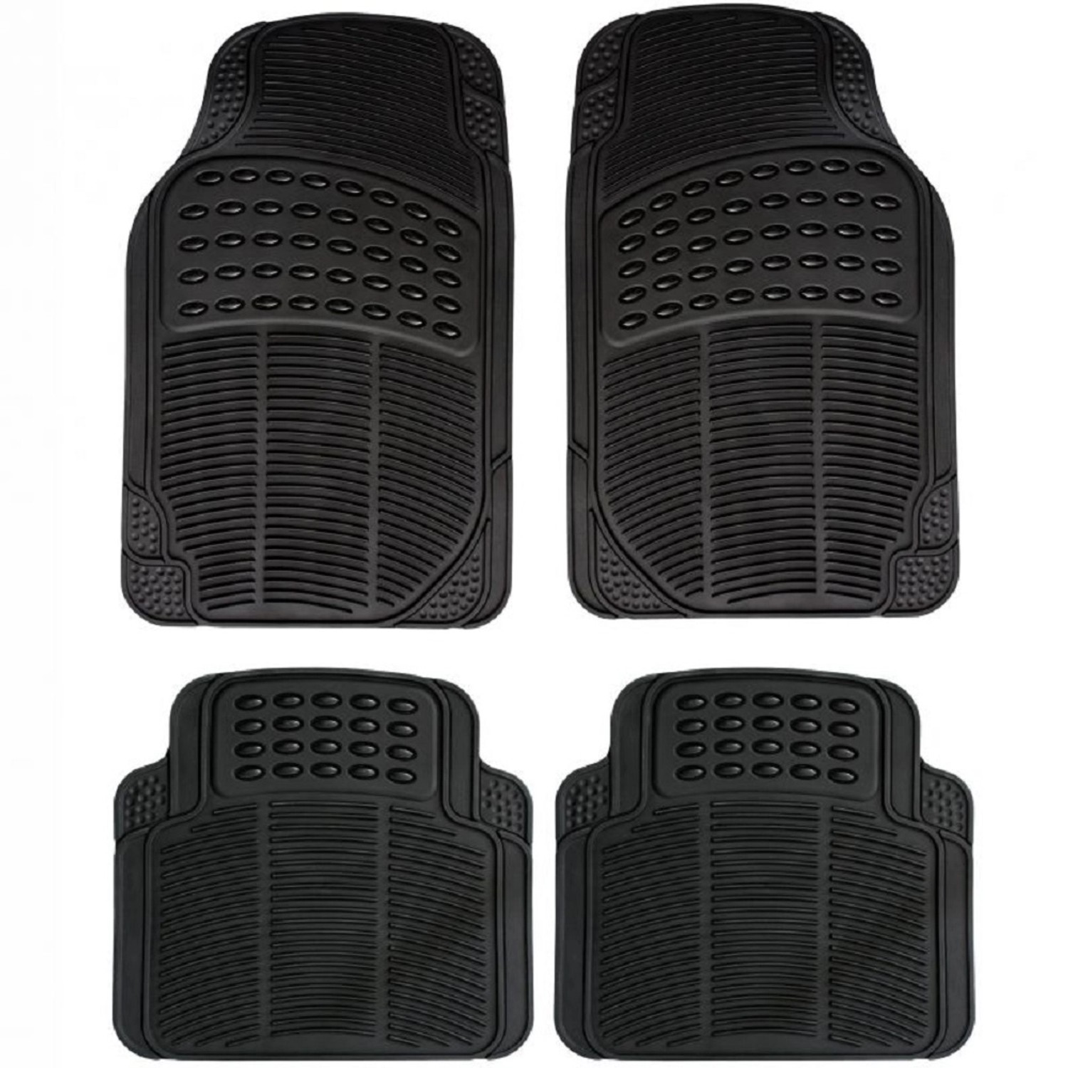 Aroso Univerzální sada gumových autokoberců 4dílná