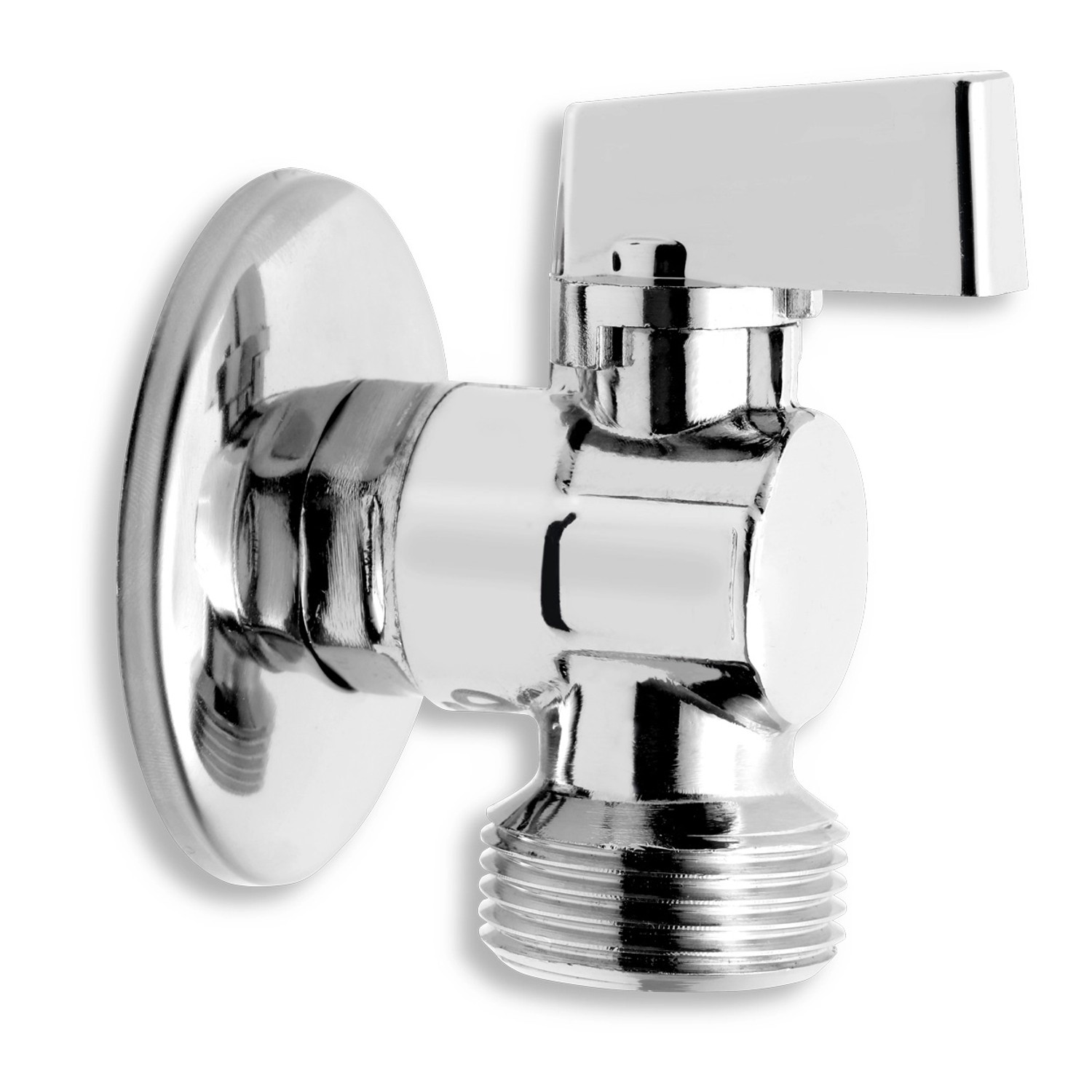 Pračkový rohový ventil se zpětnou klapkou 1/2"x3/4"