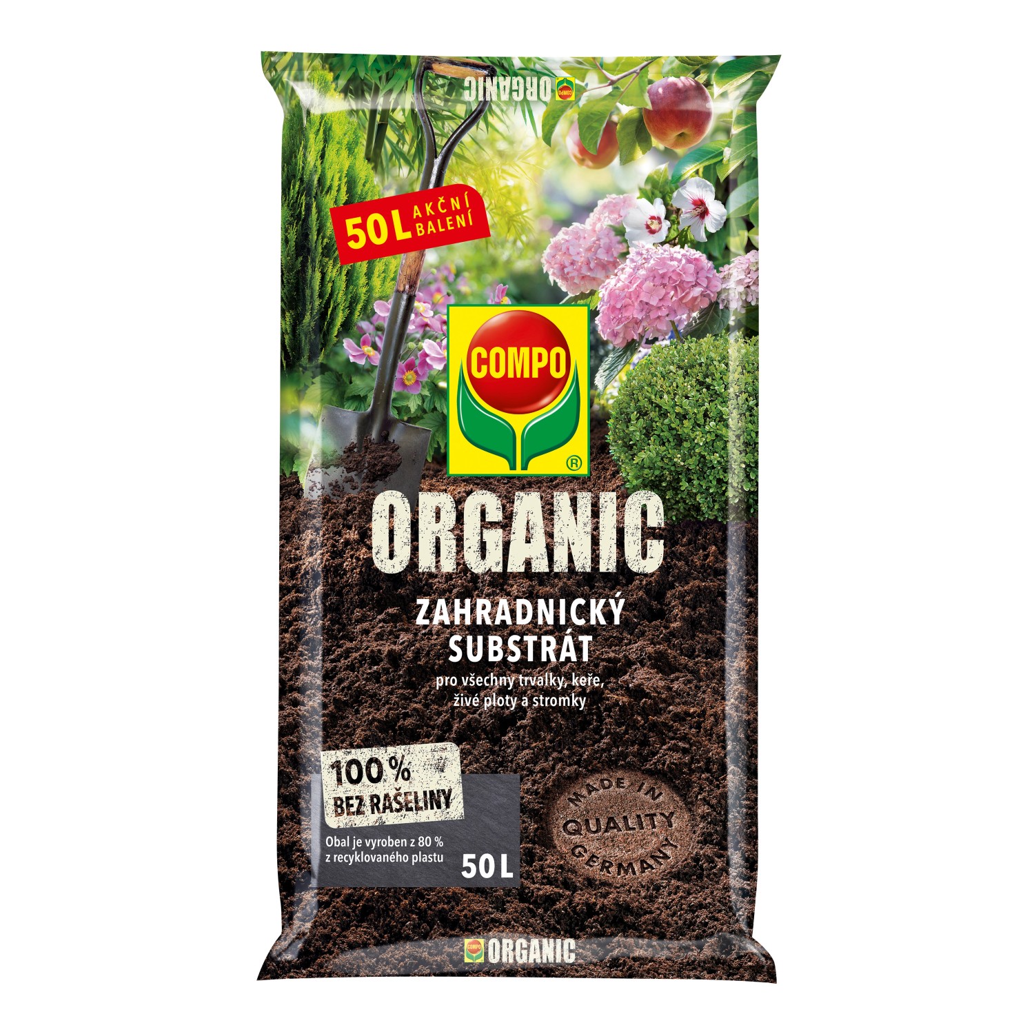 COMPO Zahradnický substrát bez rašeliny 50 l