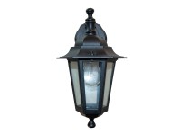 Lutec Venkovní nástěnná lampa černá E 27 60 W
