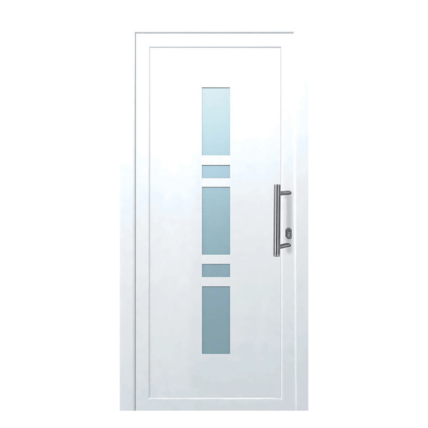 Panto Plastové vchodové dveře K017, bílá, 110 x 210 cm, P