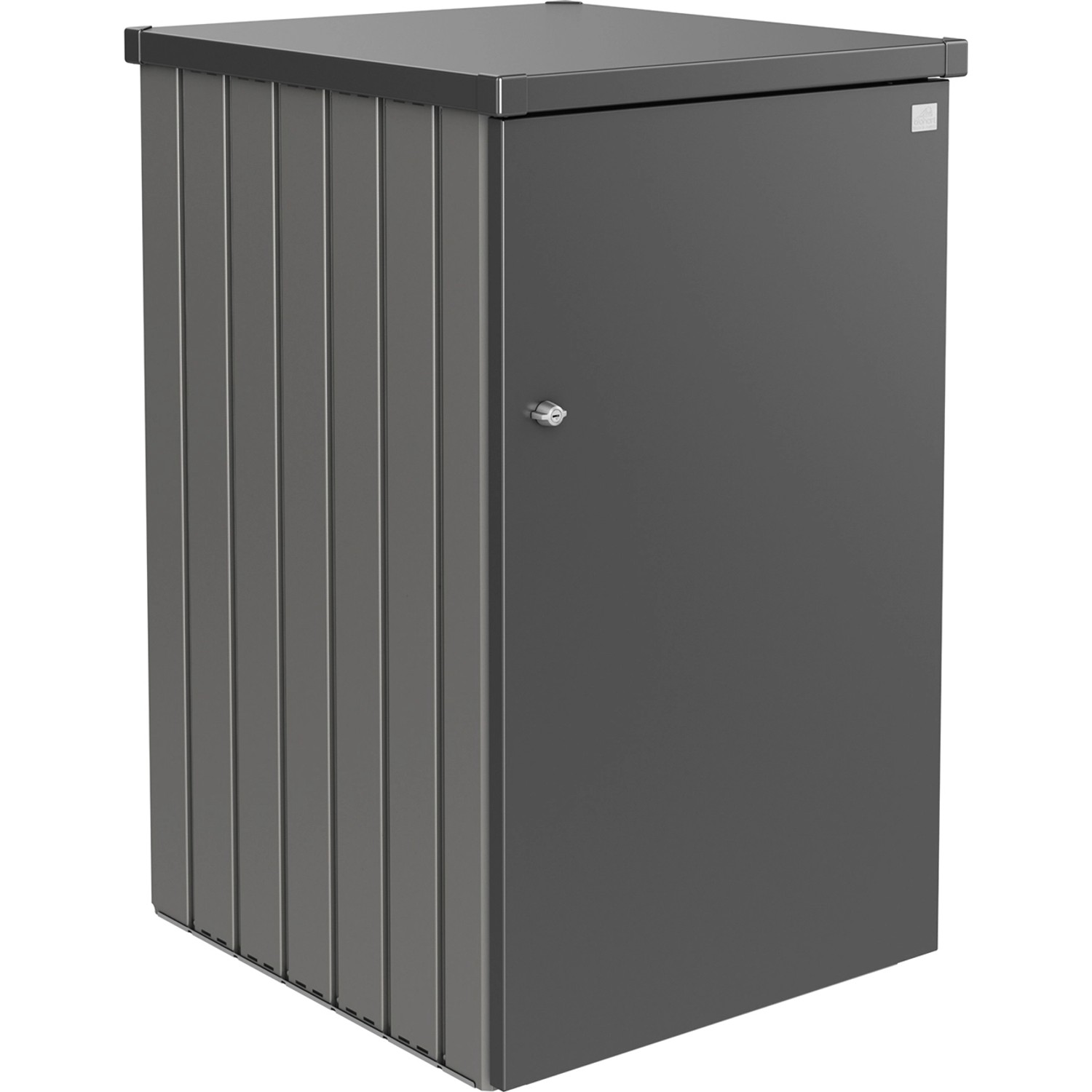 Biohort Box na popelnice Alex 2.3. křemenově šedý/tmavě šedý 80 x 88 x 129 cm