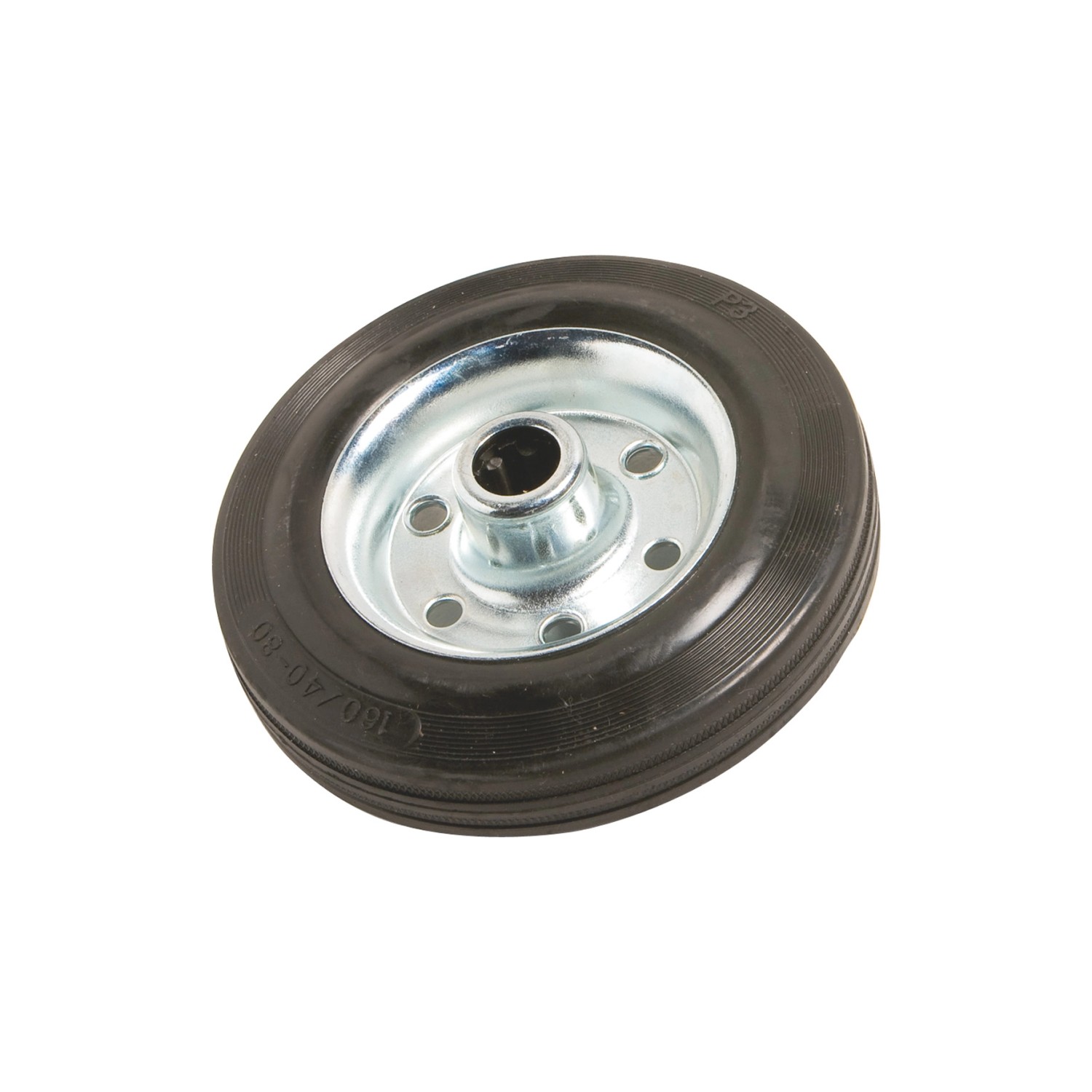 OBI Kolo s gumovou obručí a kovovým ráfkem   160 mm