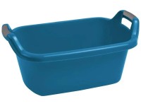 Curver Oválná vanička s uchy modrá 35 l