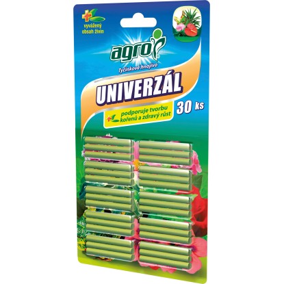 Agro Univerzální tyčinkové hnojivo blistr, 30 ks