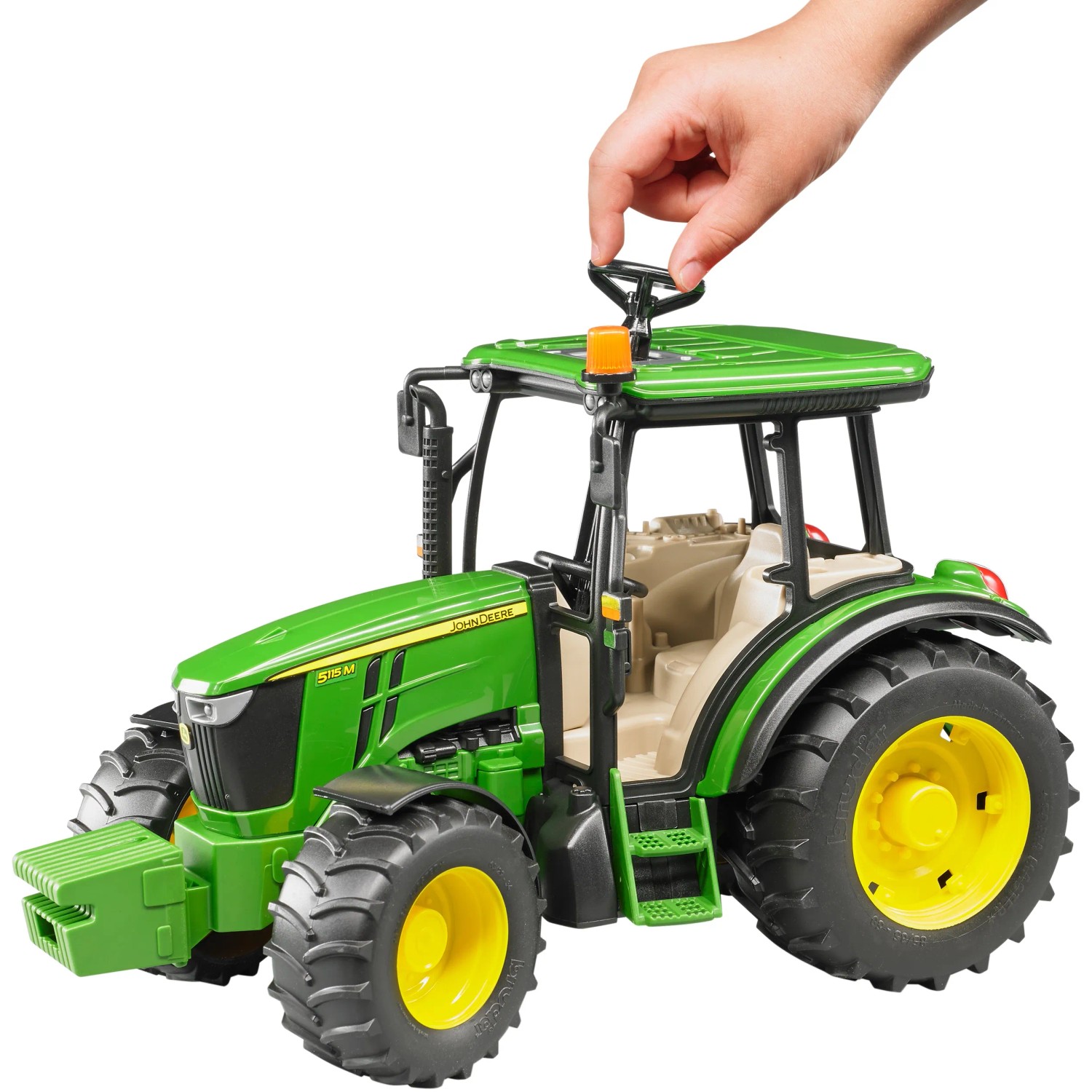 bruder spielzeug traktor Bruder Traktor John Deere 5115 M, zelený, 26 x 12,7 x 16 cm