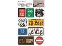 Anděl Přerov Samolepky na zeď Cedulky USA 25 x 42 cm