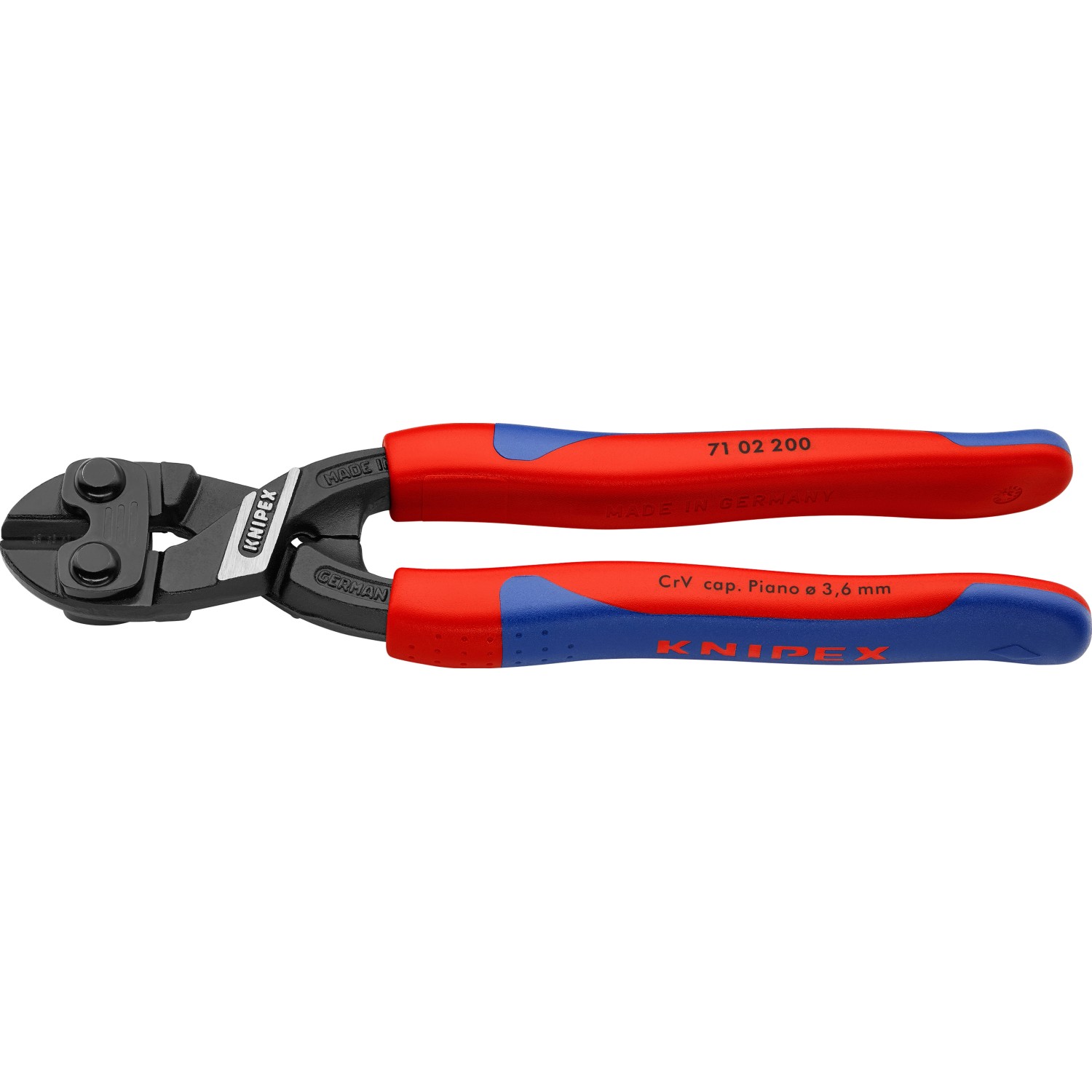 Knipex Kompaktní pákové kleště CoBolt, fosfátované na černo, 200 mm