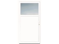 Panto Plastové vedlejší vchodové dveře Premium SMK510, bílá, 98 x 198 cm, P
