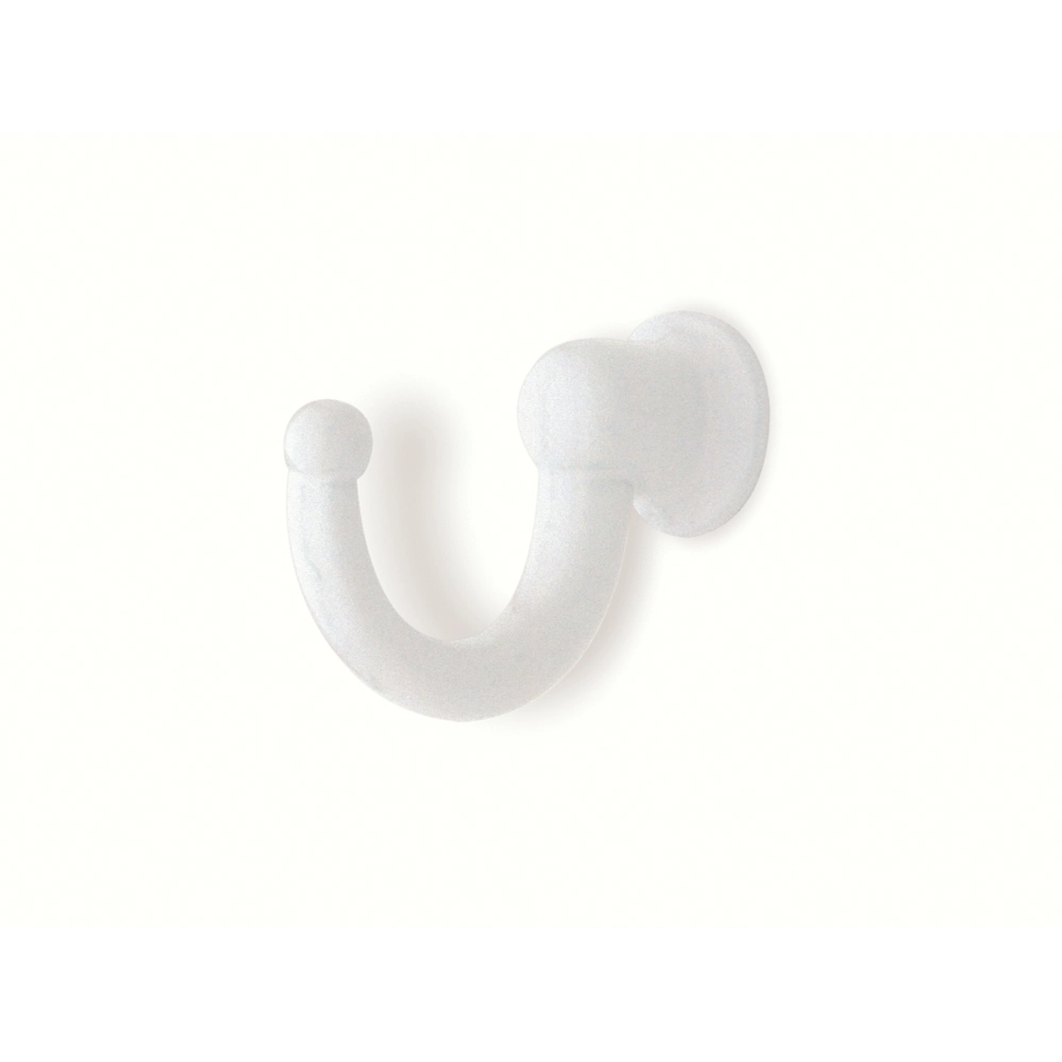 Háček 744 kov bílý 22 x 12 x 29 mm