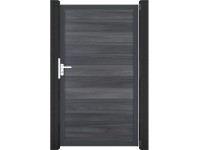 GroJaSolid Branka antracitová šedá/antracit DB703, 100 x 180 cm