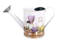 Konvička LEVANDULE NEW plechová 31x15x20cm