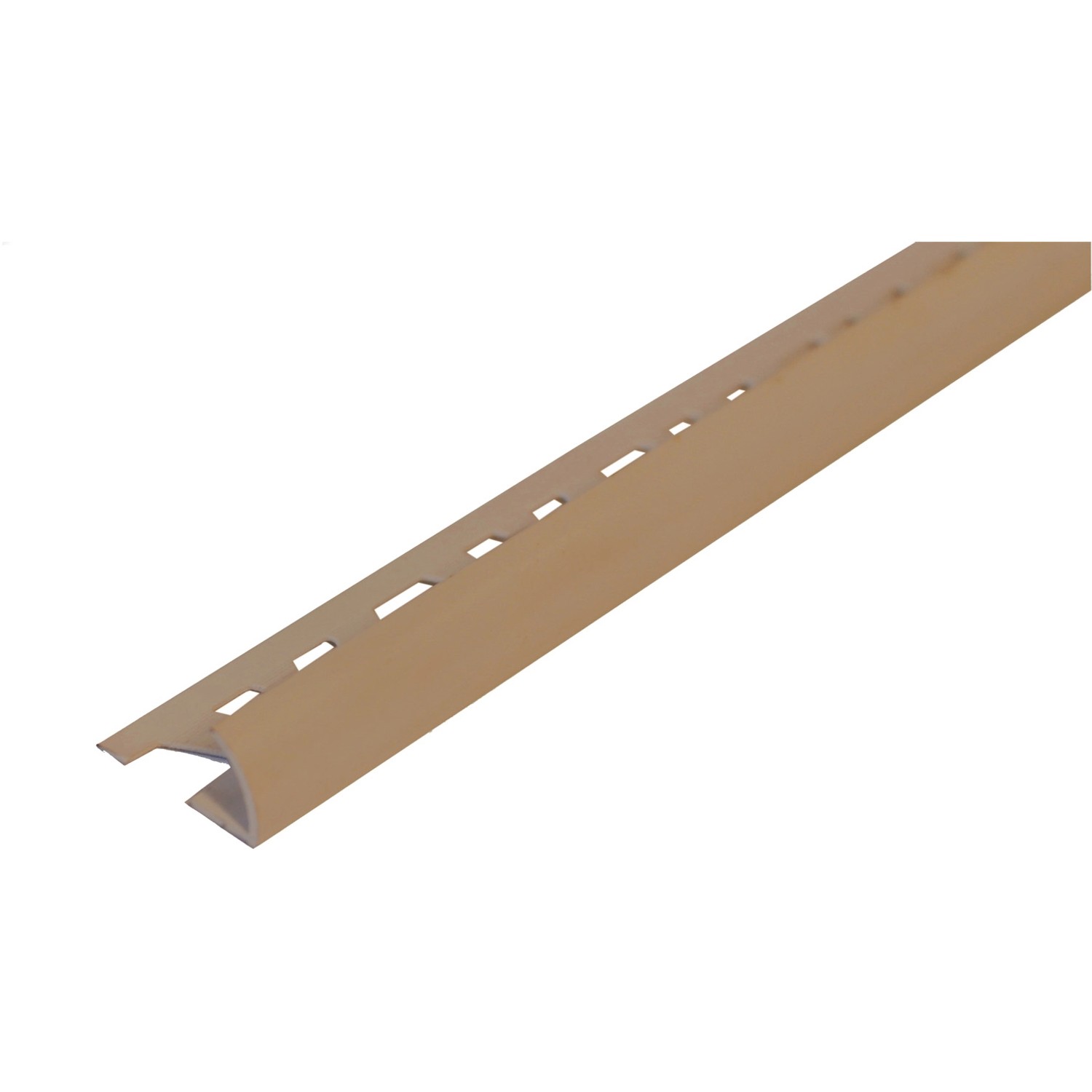 Arcansas Ochranný profil OPENROUND PVC bahama béžový 12,5 x 21,5 x 2500 mm