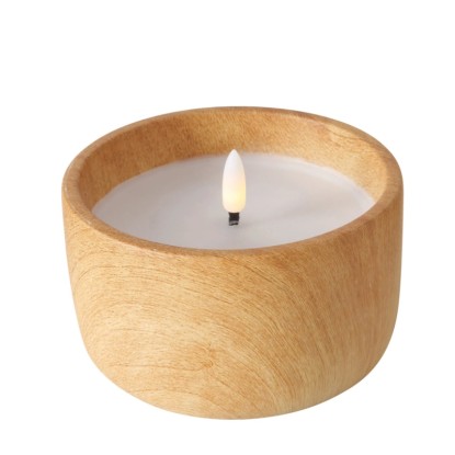 Boltze Home LED svíčka Yuna přírodní pr. 12 x 8 cm, 1 ks