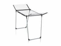 Leifheit Sušák na prádlo Pegasus 180 Solid Black, 87 x 157 x 66 cm (81589)