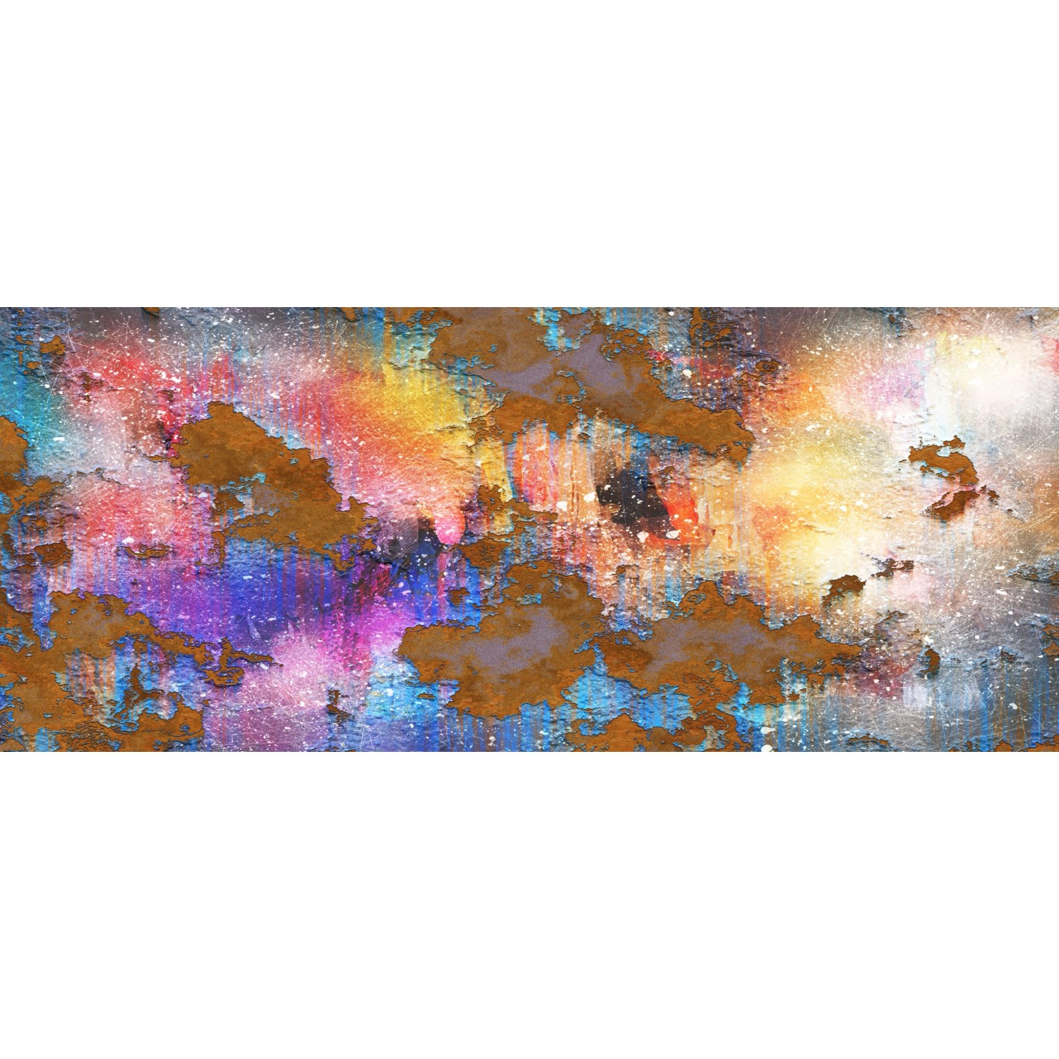 Bondecor Obraz, tištěné plátno Abstrakt 50 x 120 cm