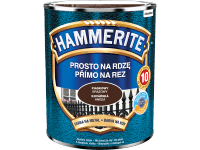 Hammerite Přímo na rez barva na železné kovy kovářská hnědá 0,7 l