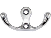 Hettich Nástěnný háček na kabáty Classic 8, zinek pochromovaný, 58 x 31 x 29 mm Hettich Nástěnný háček na kabáty Classic 8, zinek pochromovaný, 58 x 31 x 29 mm