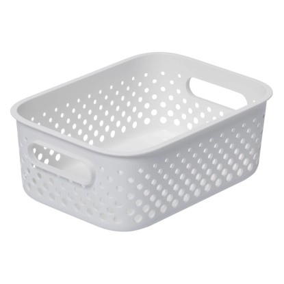 SmartStore Úložný koš Essence S bílý 20,5 x 14,5 x 7,5 cm, 1,6 l
