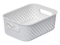 SmartStore Úložný koš Essence S bílý 20,5 x 14,5 x 7,5 cm, 1,6 l