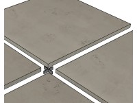 GS Terrassen Distanční křížky šedé, 10 x 55 x 55 mm, pro spáry 3 mm, 50 ks