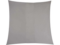 Stínící plachta Neptun Beach, čtvercová, stříbrno-šedá, 360 x 360 cm