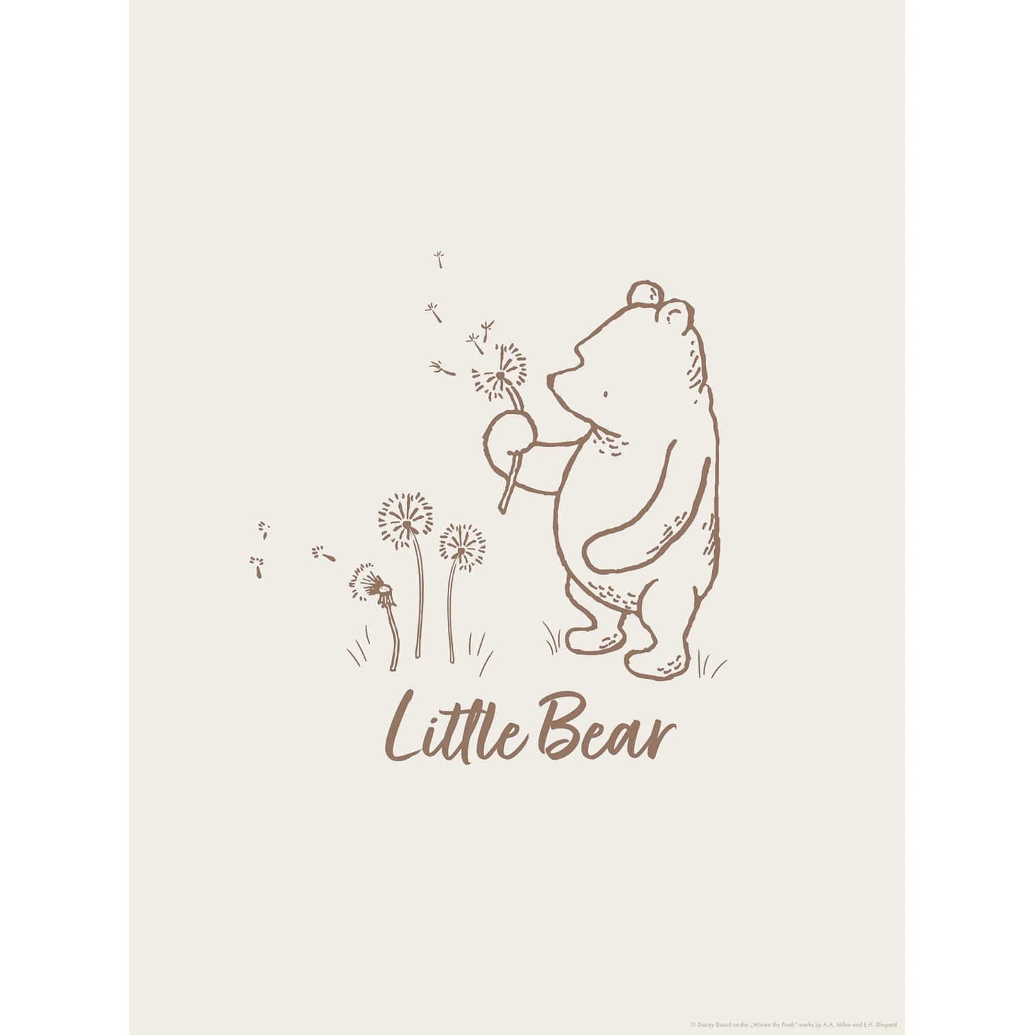 Komar Plakát Disney Winnie the Pooh Little Bear 30 x 40 cm