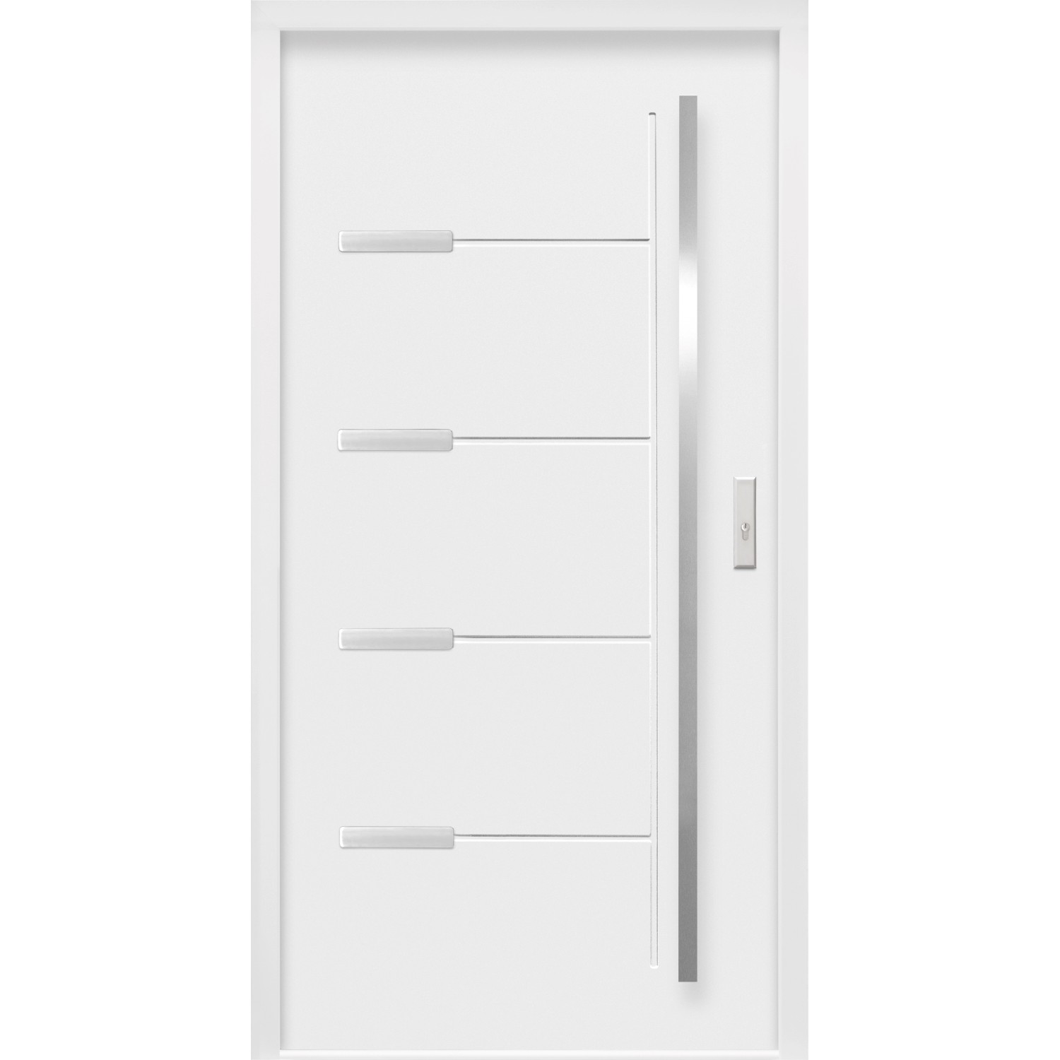 SPLENDOOR Vchodové dveře ThermoSpace OSLO PRIME bílá 100 P