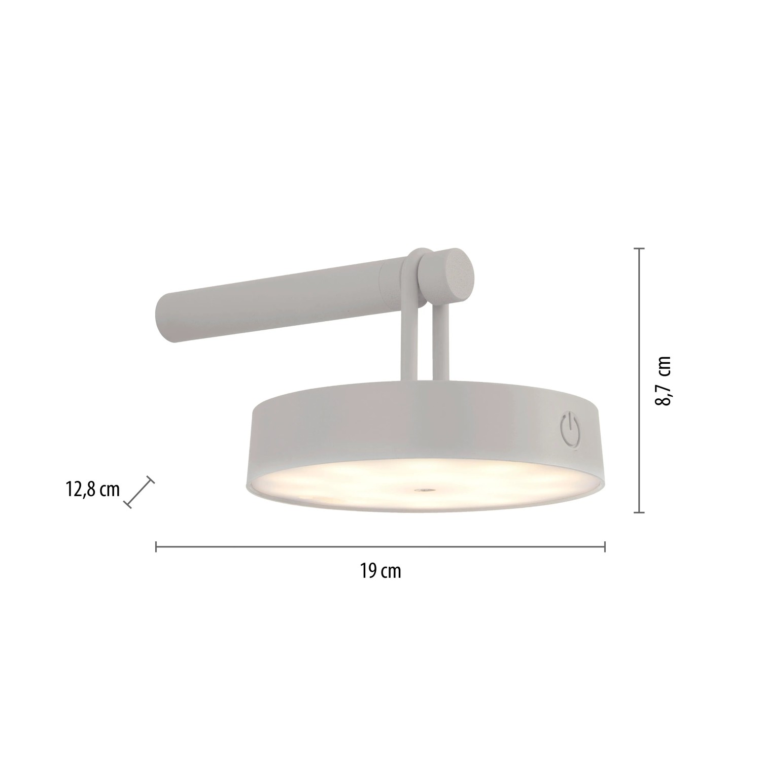 LEMAX LED light building The Eggnog Bar in resin H19.7 x 19.5 x 15 cm
