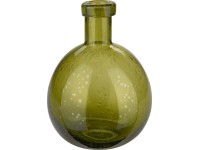 Skleněná váza Dark Wonder zelená, pr. 20 cm x 27 cm