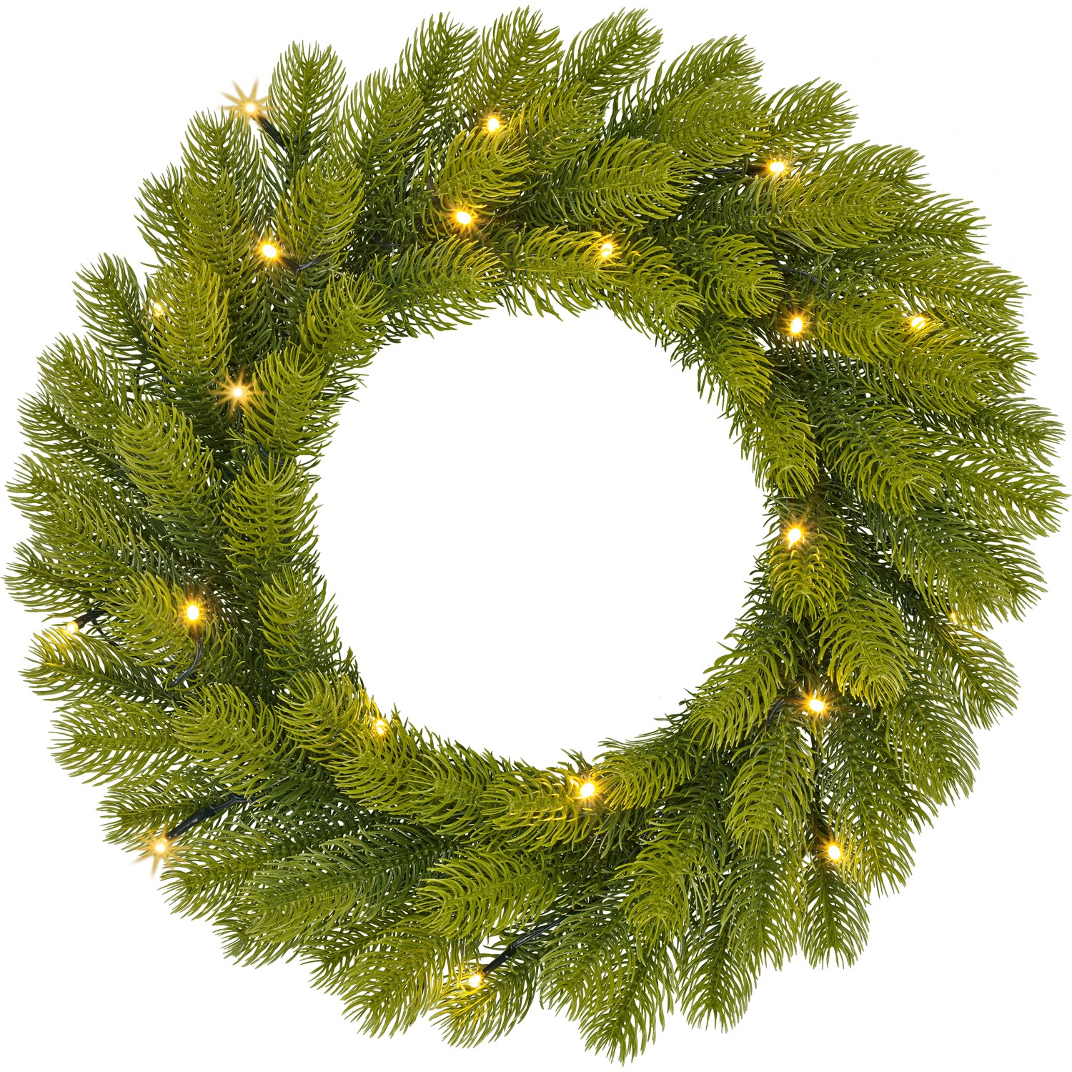 VLC LED adventní věnec NAGANO pr. 45 cm