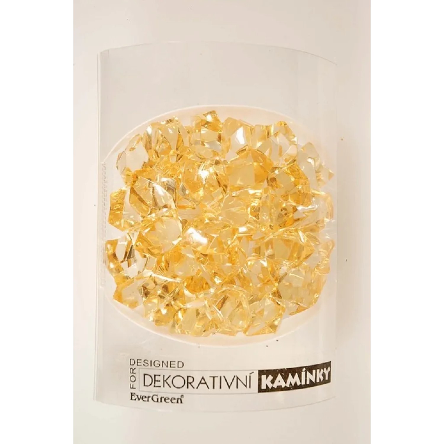 EverGreen Kamínky dekorativní oválné PVC, žlutá, 200 g
