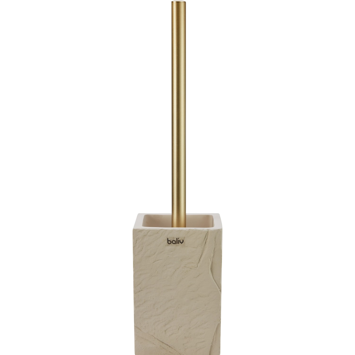 baliv Držák WC štětky, barva béžový beton