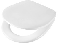 baliv WC sedátko Quilotoa z duroplastu, SoftClose, bílá
