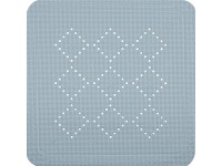 Spirella Podložka do sprchy Alaska světlá šedá 55 x 55 cm
