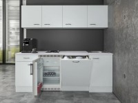 Flex-Well Kuchyně Wito 210 cm/typ 4 - lednice/varná deska/myčka