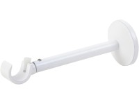 Nástěnný držák bílý, 2 ks, 50 x 50 x 140 mm