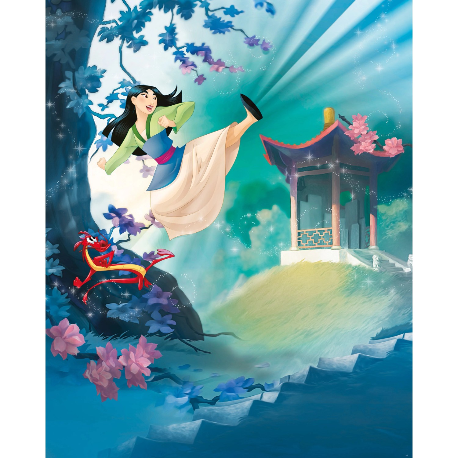 Komar Vliesová fototapeta Mulan 200 x 250 cm