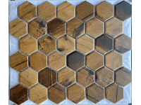 Keramická mozaika hnědá 325 x 280 x 6 mm*