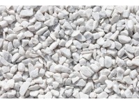 Mramorová drť carrarská bílá 16-25 mm 25 kg PE pytel