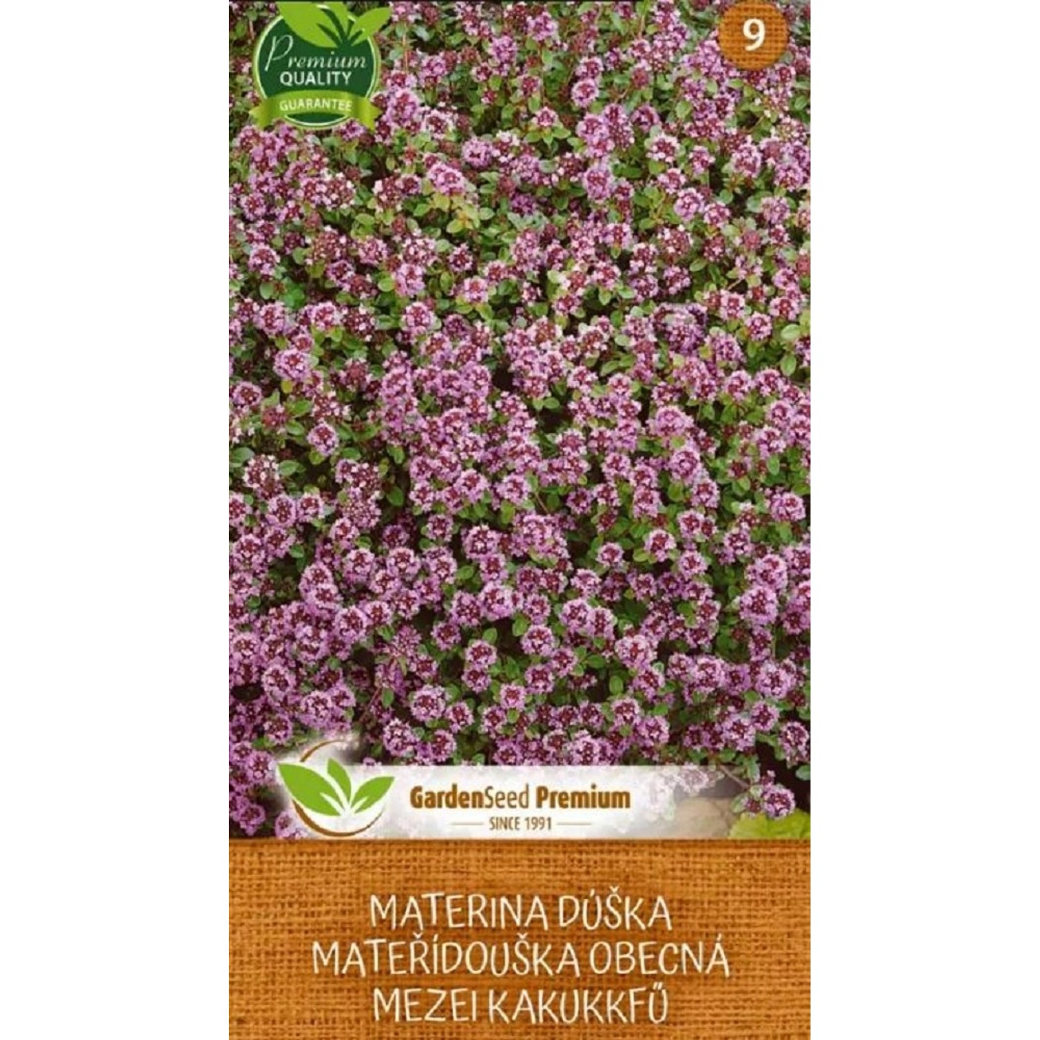 GardenSeed Premium Semínka Mateřídouška obecná 0,1 g