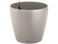 Lechuza Samozavlažovací květináč CLASSICO Color 28 písk.hnědá, pr. 27,5 x 26 cm