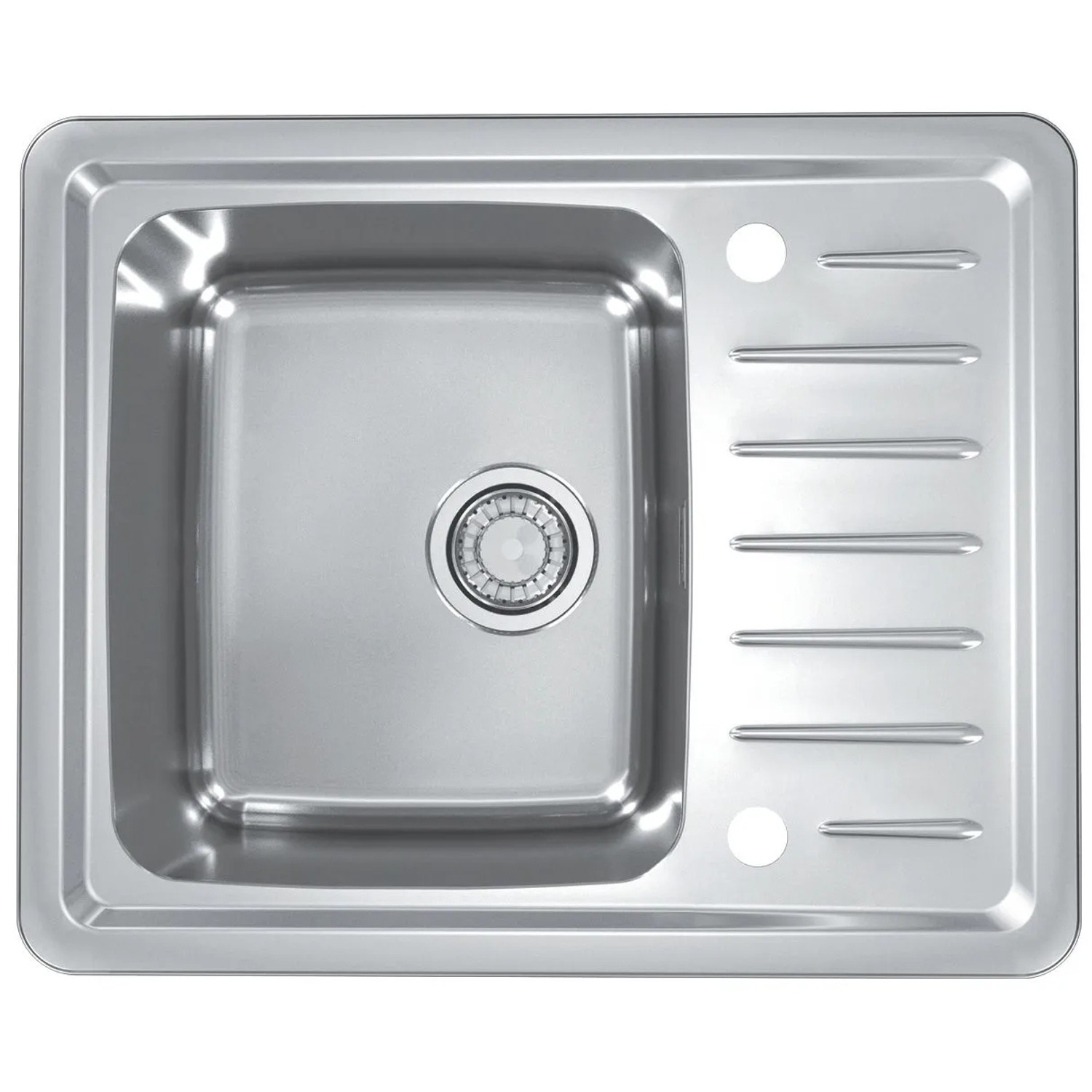 Alveus Nerezový dřez Galeo 10, 61,5 x 50 cm