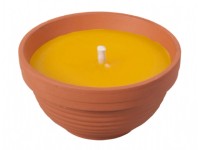 Svíčka proti hmyzu CITRONELLA žardinka, 190 g, pr. 11 x 6 cm