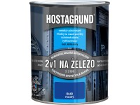 Hostagrund Základní i vrchní barva 2v1 na železo S2160, 0440 modrá, 600 ml