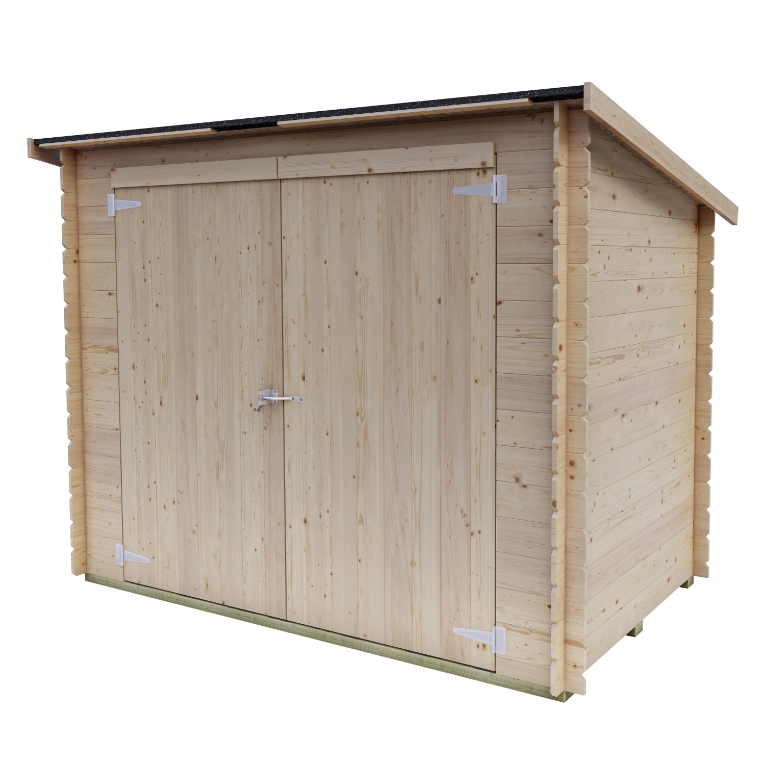 Twig Dřevěný zahradní domek BH16 Cover, přírodní, 218 x 130 cm