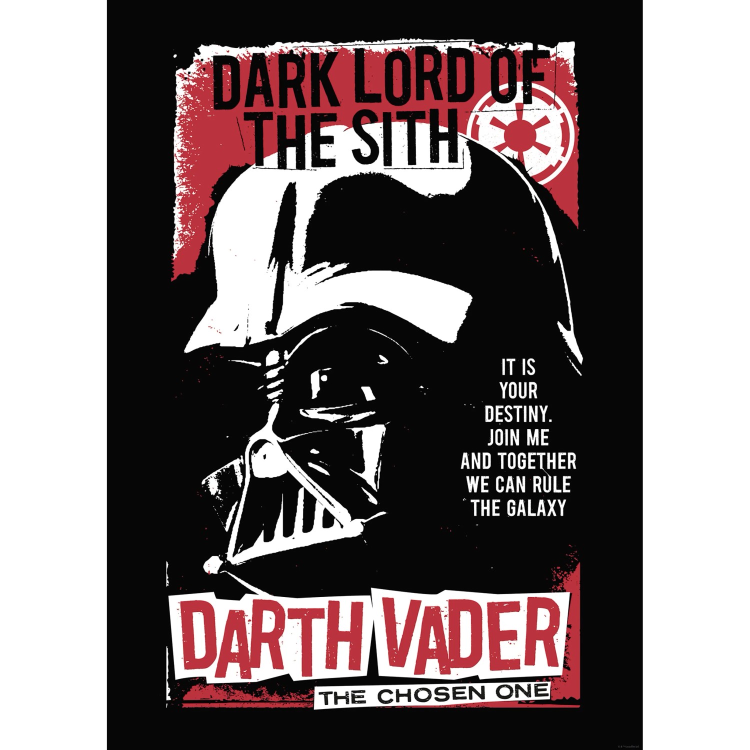 Komar Plakát Star Wars Darth Vader The Chosen One 50 x 70 cm